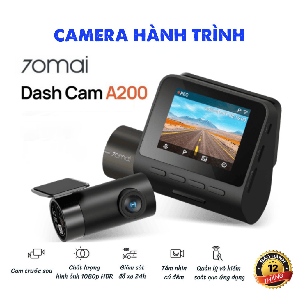 Camera hành trình 70mai A200
