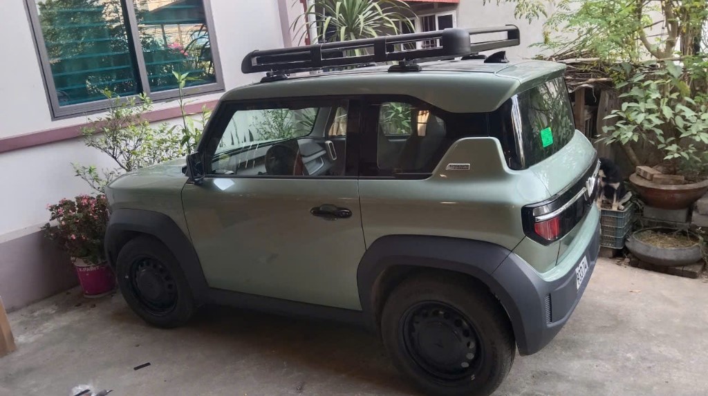Baga nóc xe VF3 - Giá nóc chở đồ cho xe VF3