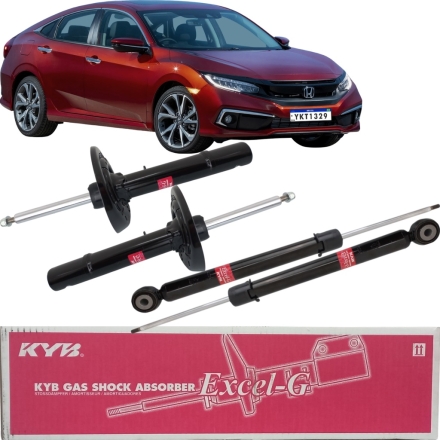 Giảm xóc trước Honda Civic 2015_2021 -  KYB EXCEL-G chính hãng