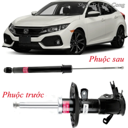 Giảm xóc sau Honda Civic 2015_2021 - KYB EXCEL-G chính hãng