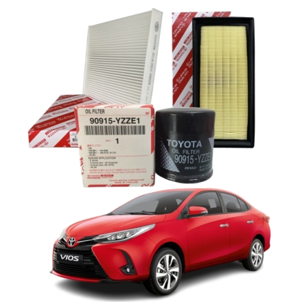 [Combo] Lọc nhớt động cơ  - Lọc gió động cơ - Lọc gió điều hòa xe Toyota Vios