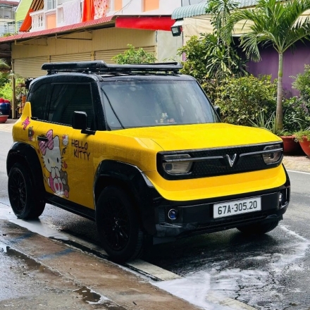 Baga nóc xe VF3 - Giá nóc chở đồ cho xe VF3