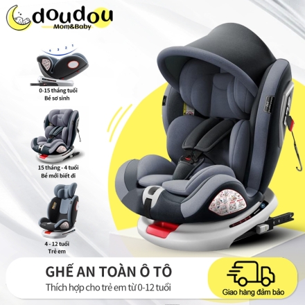 Ghế Ngồi Ô Tô Cho Bé Có Khóa Chốt An Toàn - ISOFIX+LACTH